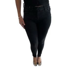 Express Black Skinny Jeans size 4 Short